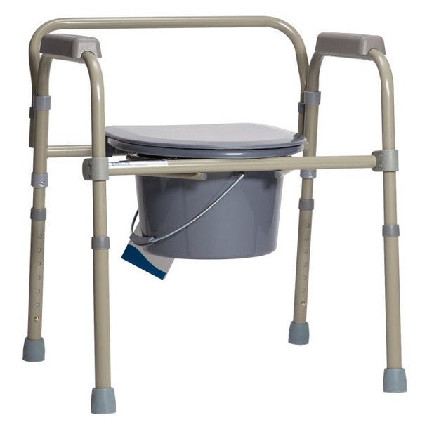 Dynarex-RPBC-02ET-75 10375 Bariatric Bedside Commode Extension Leg with Tip