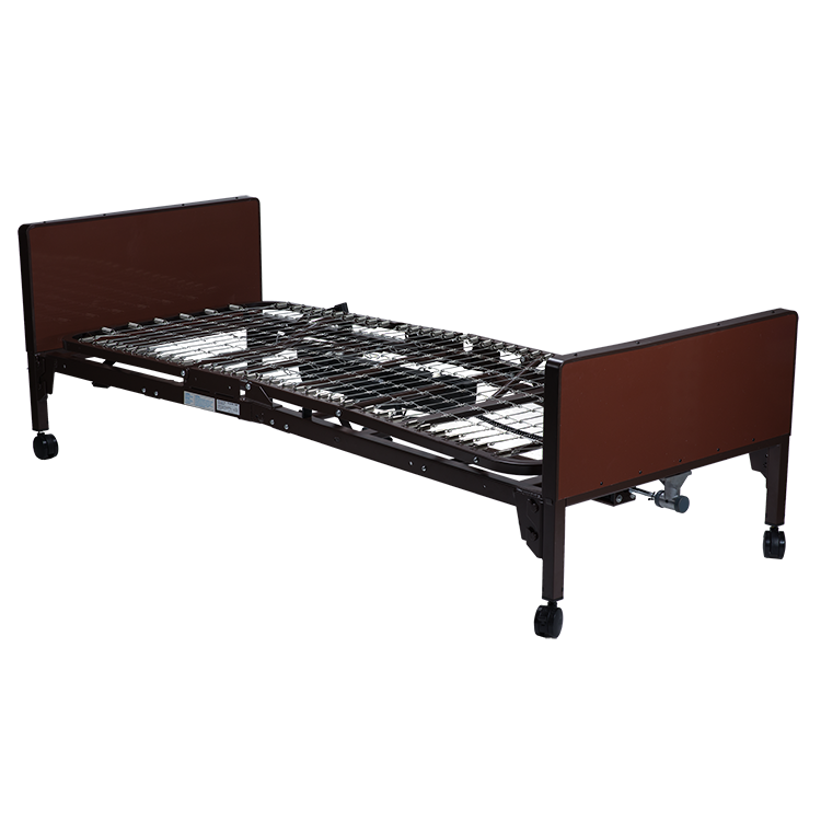 Dynarex-10400-FRFM Full Electric HC Bed w/Full Rail & Foam Homecare Mattress