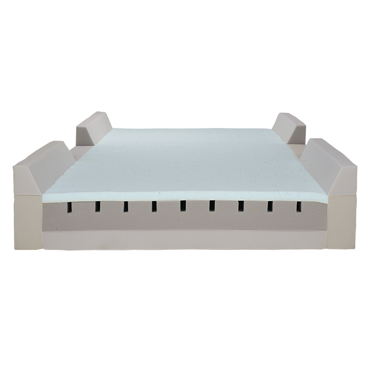Dynarex-10428-DynaRest Premium Visco-Gel Infused Foam Mattress w/ Perimeter