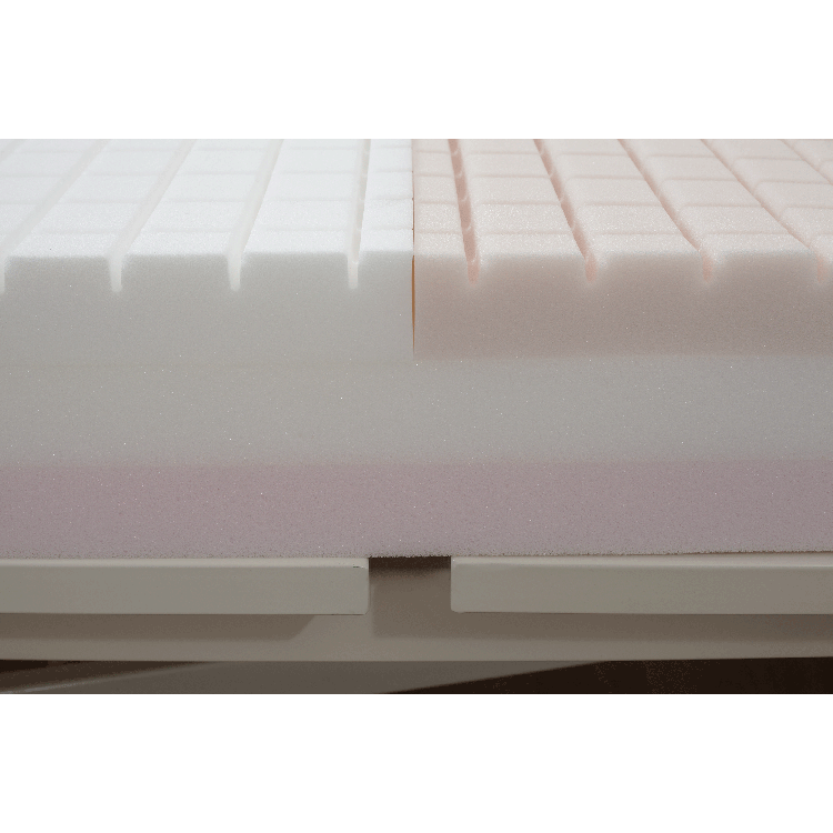 Dynarex-10430-DynaRest Elite 4000 Foam Mattress w/ Visco Heel Slope and Perimeter