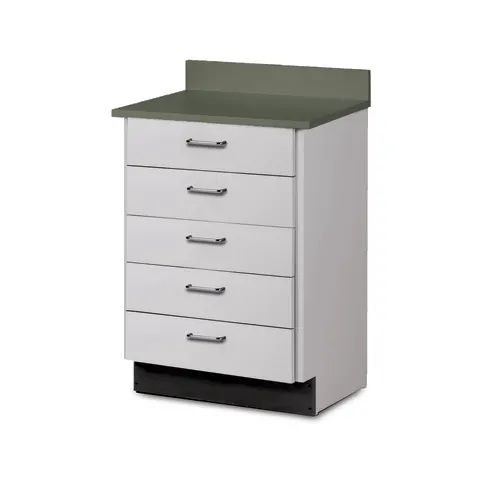 Marketlab Standard Floor Cabinet - Five Drawers
