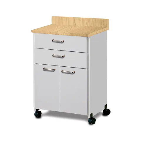 Marketlab Mobile Cabinet with Two Doors & Drawers