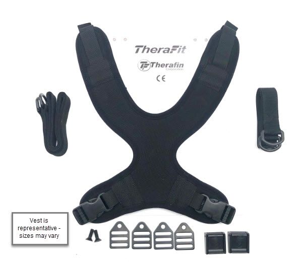 Chaleco Therafin, TheraFit con correas extendidas