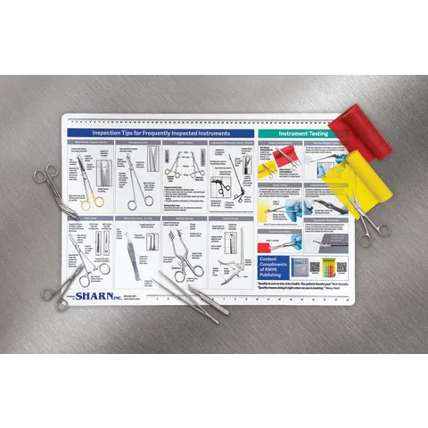 Sharn/Marketlab-105500 Instrument Inspection Mat • 17"W x 26"L, 1/ea