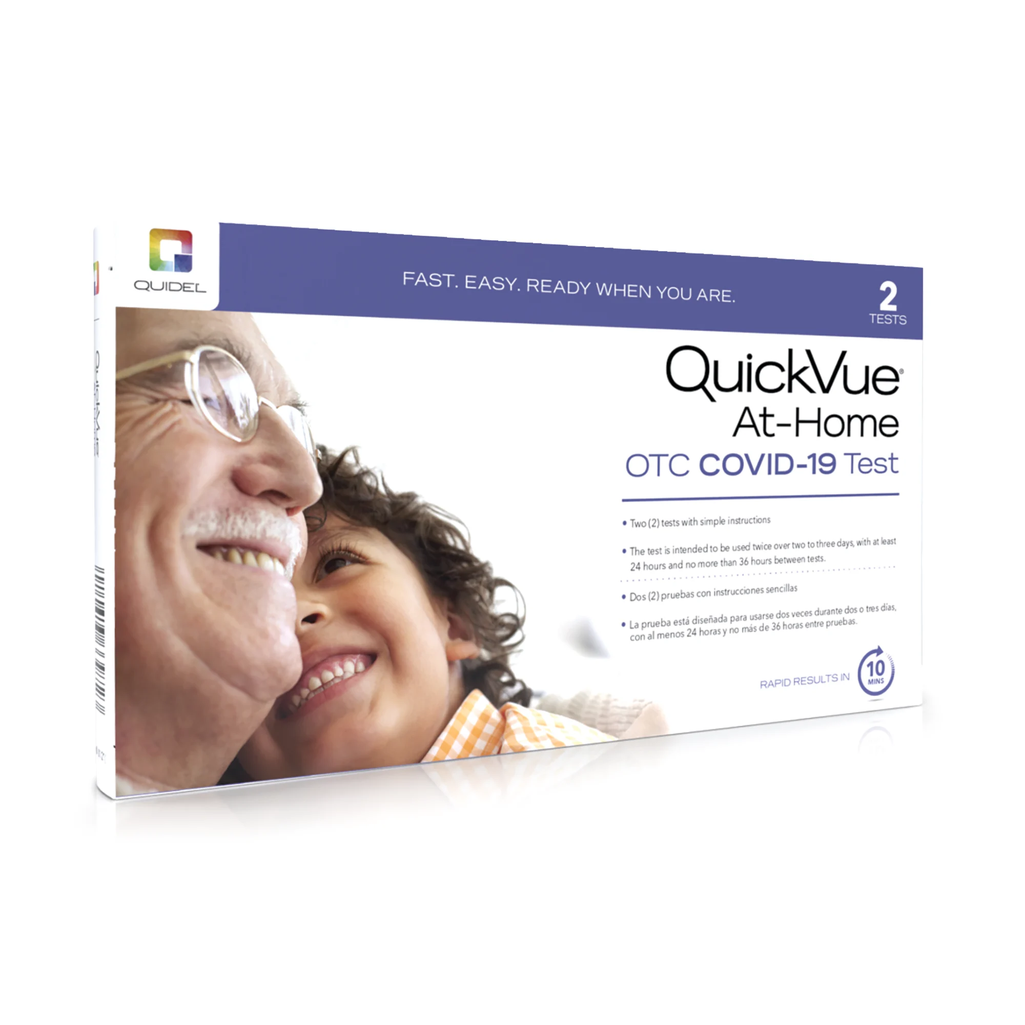 Marketlab-105575 QuickVue® At-Home OTC COVID-19 Test, 2/pk