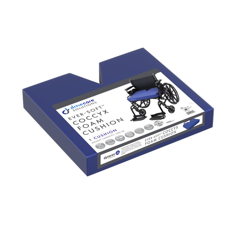 Dynarex Ever-Soft Coccyx Foam Cushion