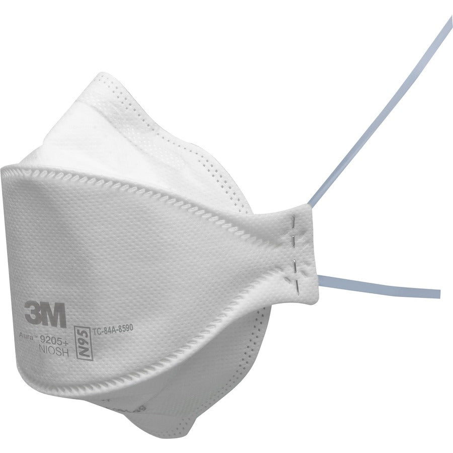 3M™ 9205+ N95 Aura Particulate Disposable Respirator, Foldable
