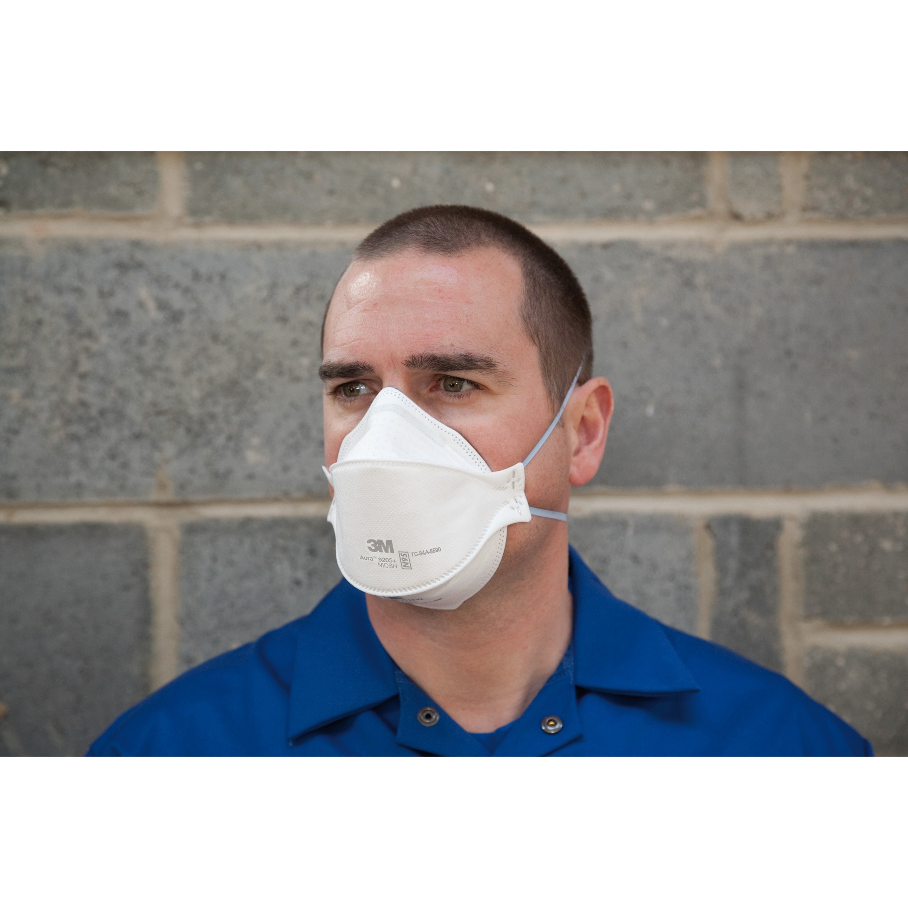 3M™ 9205+ N95 Aura Particulate Disposable Respirator, Foldable