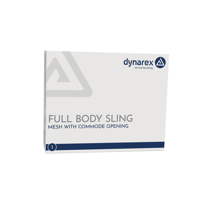 Dynarex Full Body Sling w/ Commode Opening - Mesh
