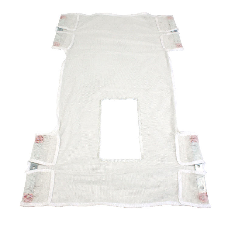 Dynarex Standard Seat/Back Sling w/ Commode Opening