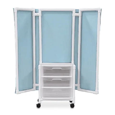 Marketlab Privacy Screen with Drawer Unit