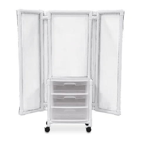 Marketlab Privacy Screen with Drawer Unit
