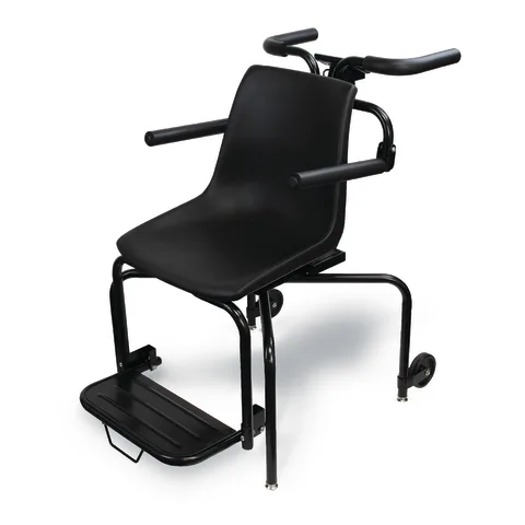 Marketlab Rolling Chair Scale | Mobile Wheelchair & Chair Weight Scale