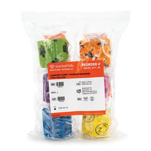 Marketlab-108115 Comfort Form™ Cohesive Bandages, Kids, 36/pk