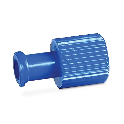 Sharn/Marketlab-108144-BL Luer Cap Male and Female Adapters • Blue, 100/pk