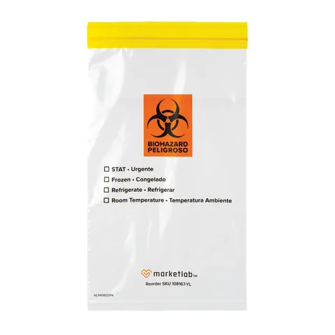 Marketlab Zip Closure Specimen Bags