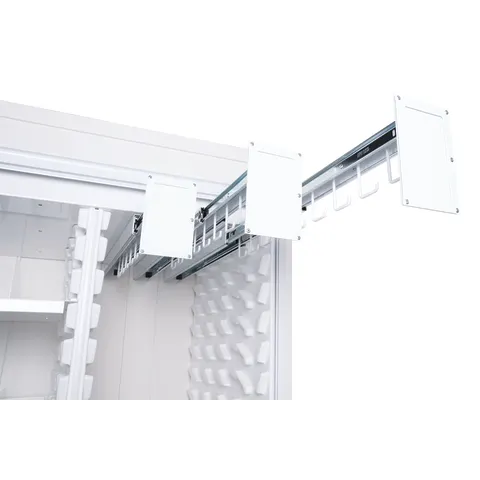 Marketlab Insight® Mobile Supply Cart, Triple-Width