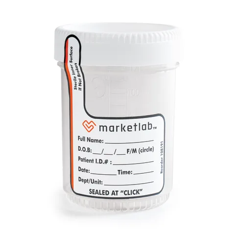 Marketlab Wide-Mouth Urine Specimen Cups