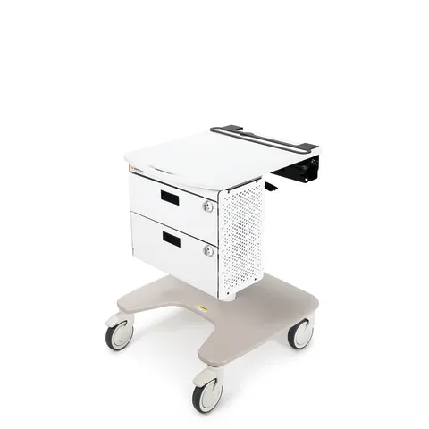 Marketlab-108203 Insight® Mobile Laptop Cart with Storage • 24"W x 25"L x 32"H, 1/ea