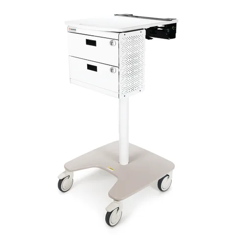Marketlab-108203 Insight® Mobile Laptop Cart with Storage • 24"W x 25"L x 32"H, 1/ea