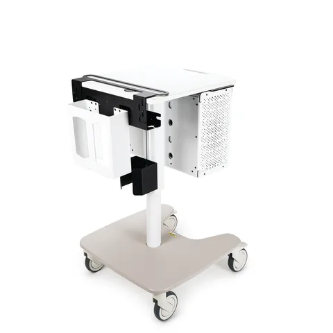 Marketlab-108203 Insight® Mobile Laptop Cart with Storage • 24"W x 25"L x 32"H, 1/ea