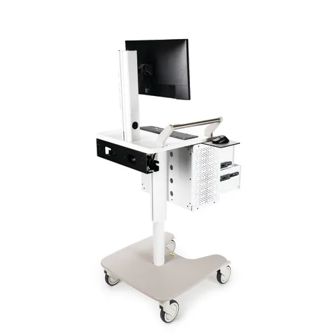 Marketlab-108204 Insight® All-In-One Telehealth Cart • 24"W x 25"L x 48"H, 1/ea