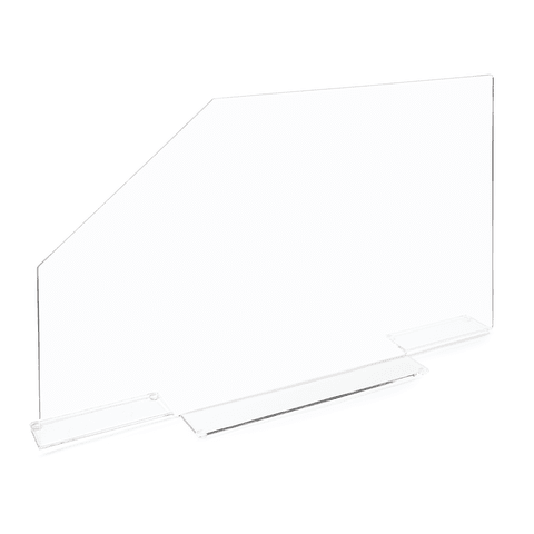 Marketlab Polycarbonate Splash Guards with Cutaway – Durable Laboratory ...