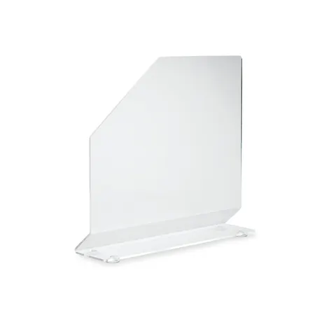 Marketlab Polycarbonate Splash Guards, Suction-Cup Base