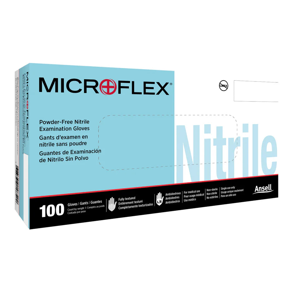 Ansell Microflex N85 Nitrile Exam Glove