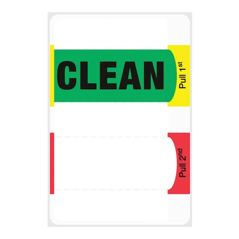 Marketlab-109974 Clean MultiLayer Label, 2" W x 3" H, 250/pk