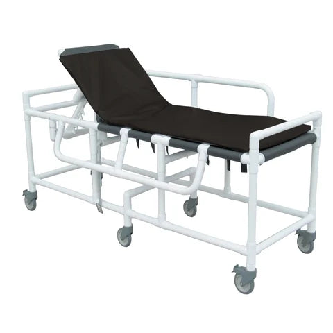 Newmatic Medical/Marketlab PVC Sling Gurney with Pad and Adjustable Headrest