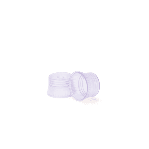 Marketlab Transparent Color Tube Caps for 12-13mm Tubes