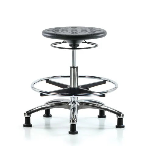 Marketlab Medium Bench Height Cleanroom Stool