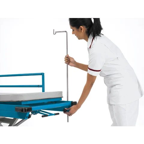 Newmatic Medical/Marketlab MR-Conditional Adjustable-Height Trolleys Adult Adjustable Trolley