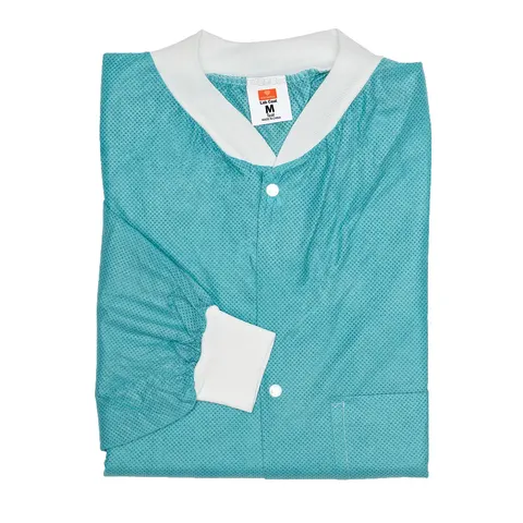 Marketlab Raspberry Disposable Lab Coats Disposable Lab Coats & Jackets | Marketlab