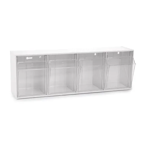 Marketlab Tilt Bins for Insight® Modular Cart with Backboard