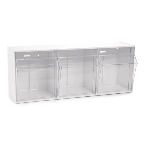 Marketlab Tilt Bins for Insight® Modular Cart with Backboard