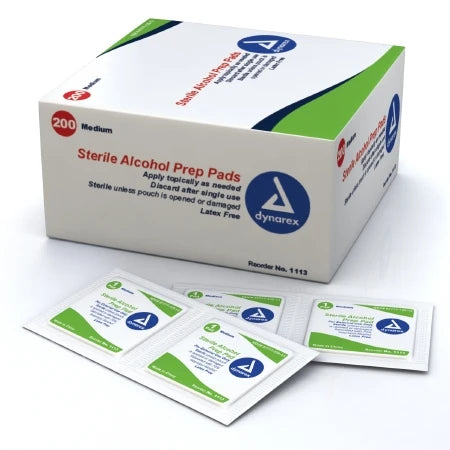 Dynarex Alcohol Prep Pad/ Wipes