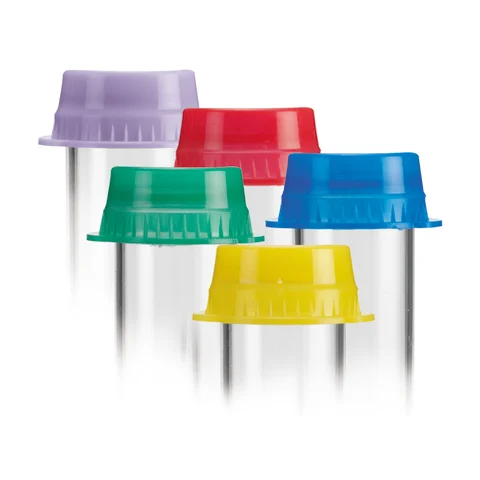 Marketlab Solid Color 13mm Tube Caps