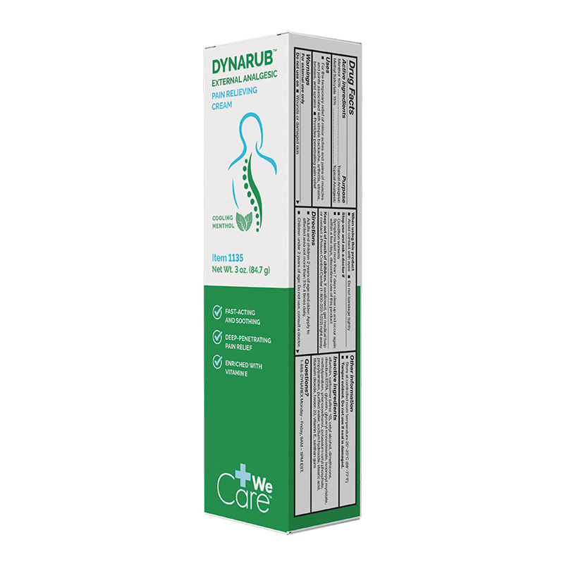 Dynarex-1135 DynaRub Cream 3 oz. (72/cs)