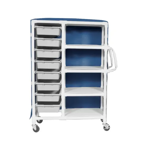 Newmatic Medical/Marketlab MR-Conditional PVC Storage Carts