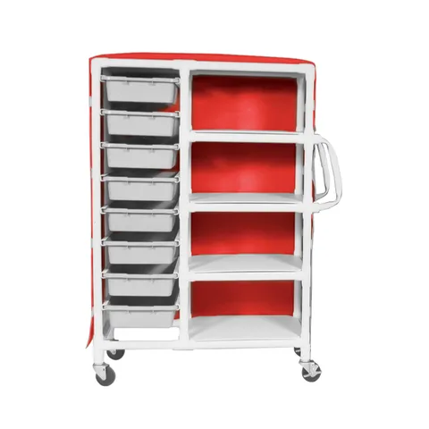 Newmatic Medical/Marketlab MR-Conditional PVC Storage Carts