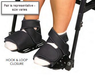 Therafin-FlexSure Feet w/ Hook-N-Loop Closure