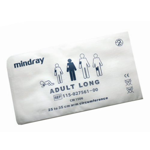 MINDRAY-115-027568-00 Adult long disposable cuff, 25 to 35 cm (limb) (10/box)