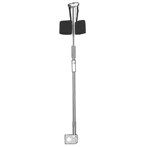 Newmatic Medical/Marketlab-11598 IV Pole for Mobile Transporter and Lift-In Cot, 1/ea