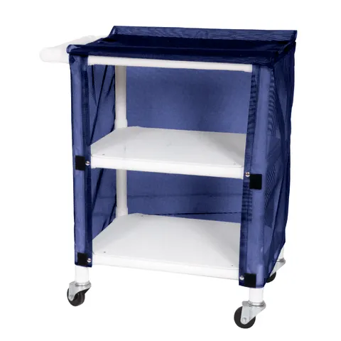 Newmatic Medical/Marketlab 2 shelf linen MRI Linen Cart Mesh