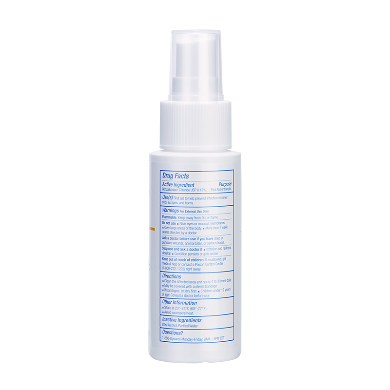 Dynarex-1167 Antiseptic Spray 2 Fl. Oz, 24Bottles/CS