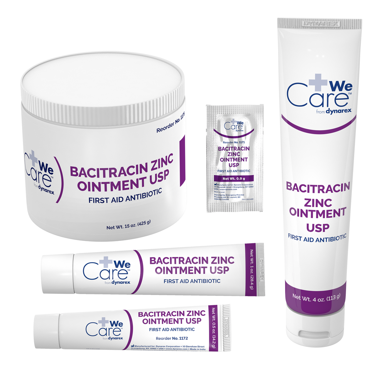 Dynarex Bacitracin Zinc Ointments