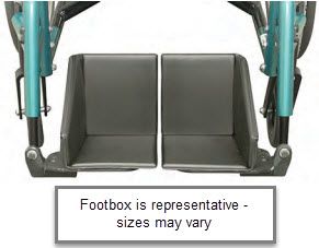 Therafin-30153-Footbox, acolchado dividido, mediano 