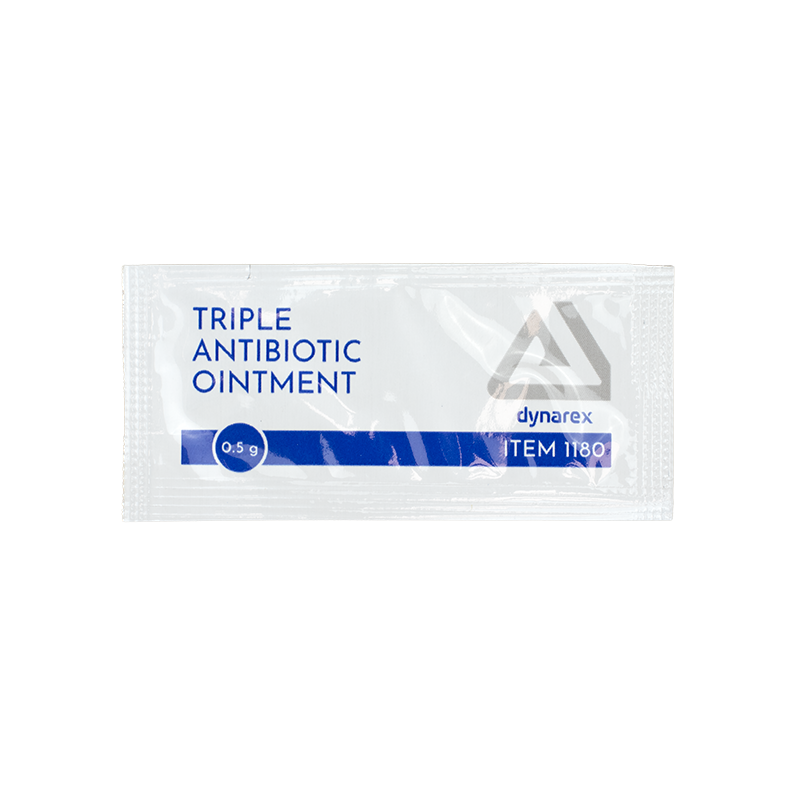 Dynarex Triple Antibiotic Ointment, 0.5 g Foil Packet
